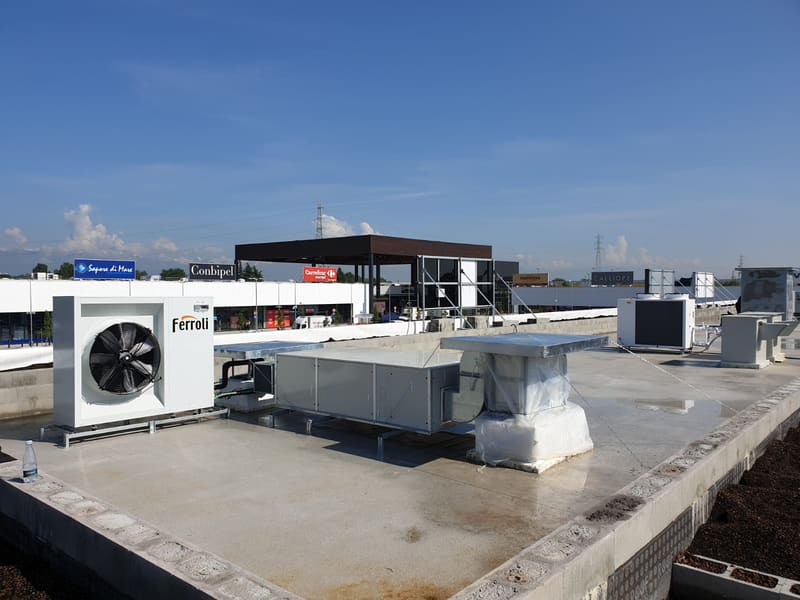 Installazione di un impianto di climatizzazione presso una struttura ricettiva cliente Condass